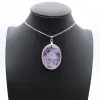 Amethyst-Anhänger – Seltenes Mineralienexemplar - 1