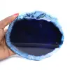 Brasilianische blaue Achatscheiben zur Mineraliendekoration - 0