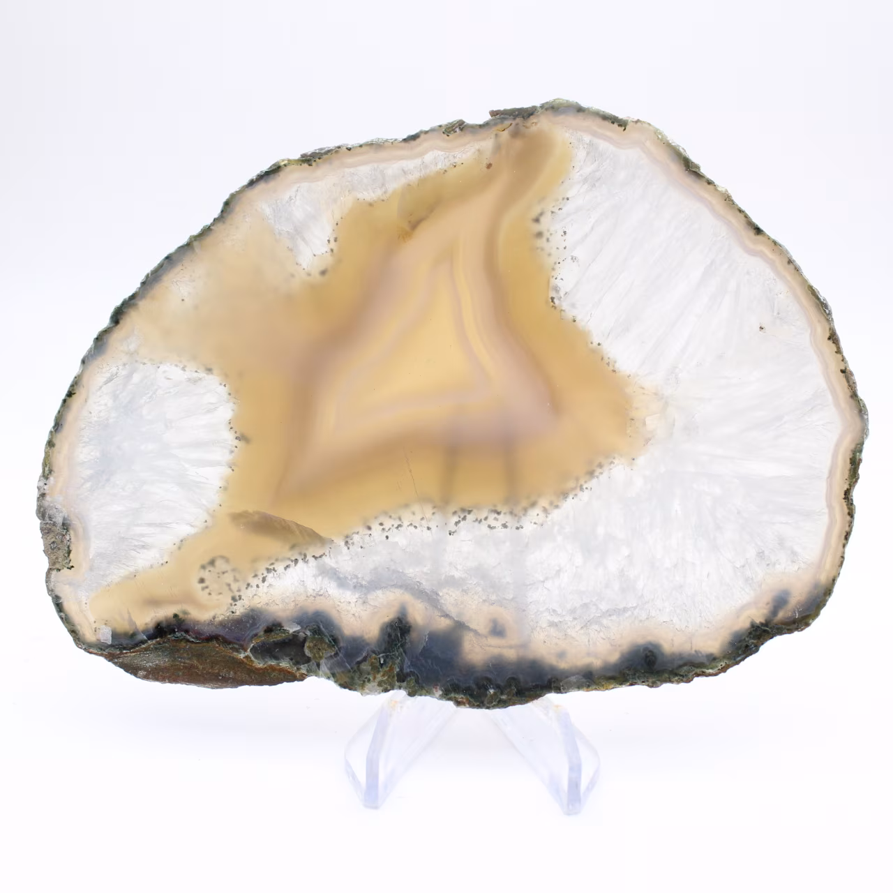 Achat-Chalcedon-Platte