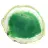 Grüne Achatscheibe – Mineraliensammlung Brasilien 210 g