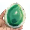 Brasilianische Achat-Scheibe, grün – Sammlerstück, 200 g - 3
