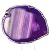 Brasilianisches Achat-Exemplar, violette Scheibe - 1