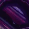 Achat-Scheibe zum Sammeln, künstliche violette Farbe - 2