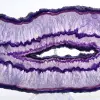 Helle Achatscheibe, violetter Schimmer, zur Dekoration - 2