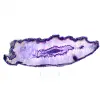 Geschnittenes Exemplar eines länglichen brasilianischen violetten Achats - 0