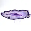 Geschnittenes Exemplar eines länglichen brasilianischen violetten Achats - 1