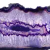 Geschnittenes Exemplar eines länglichen brasilianischen violetten Achats - 2
