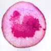 Natürlich rosa getönter, geschnittener Achat - 1