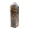 Kristallisiertes Mikroklin-Prismenobjekt – Schwarzer Mondstein - 2
