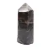 Geometrisches Mikroklinprisma – Seltener schwarzer Mondstein - 2