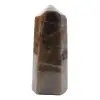 Mikroklinprisma für Sammler – Einzigartiger schwarzer Mondstein - 0