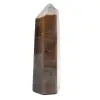Mikroklinprisma für Sammler – Einzigartiger schwarzer Mondstein - 1