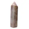 Massives Prisma aus schwarzem Mondstein – Madagaskar-Mikroklin - 1