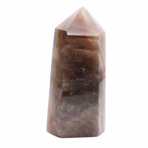 Massives Prisma aus schwarzem Mondstein – Madagaskar-Mikroklin
