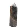 Schwarzer Mondsteinprisma – Sammler-Mikroklinfeldspat - 3