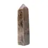 Geometrisches Mikroklin-Prisma – Schwarzer Mondstein aus Madagaskar - 0