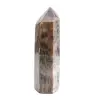 Geometrisches Mikroklin-Prisma – Schwarzer Mondstein aus Madagaskar - 1
