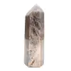 Mikroklin-Mineralienprisma – Authentischer schwarzer Mondstein - 1