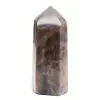 Madagaskar-Mikroklin-Prisma – Reiner schwarzer Mondstein - 0