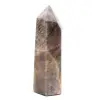 Madagaskar-Mikroklin-Prisma – Reiner schwarzer Mondstein - 1