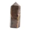 Madagaskar-Mikroklin-Prisma – Reiner schwarzer Mondstein - 2
