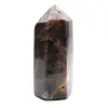 Schwarzer Mondsteinprisma aus Madagaskar – dichter Mikroklin - 1