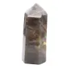 Großes Mikroklinprisma – Schwarzer Mondstein aus Madagaskar - 0