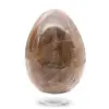 Schwarzes Mondstein-Ei 355 g - Madagaskar - 0
