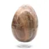 Schwarzes Mondstein-Ei 355 g - Madagaskar - 2