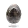 Schwarzes Mondstein-Ei 145 g - 1