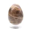 Schwarzes Mondstein-Ei 100 g - 0