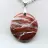 Schmuck aus rotem Jaspis aus Madagaskar