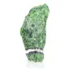 Rohes finnisches Chromerdiopsid, grünes Mineralexemplar, 120 g - 3