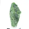Rohchromdiopsid aus Finnland, grüner Gesteinsboden, 85 g - 6