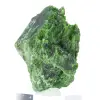 Rohes finnisches Chromerdiopsid, grüne Probe auf Boden 80 g - 6
