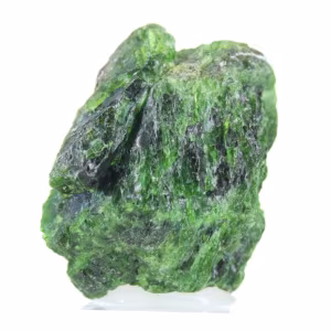 Rohes Chrompyroxen aus Finnland, Chromediopsid 100 g