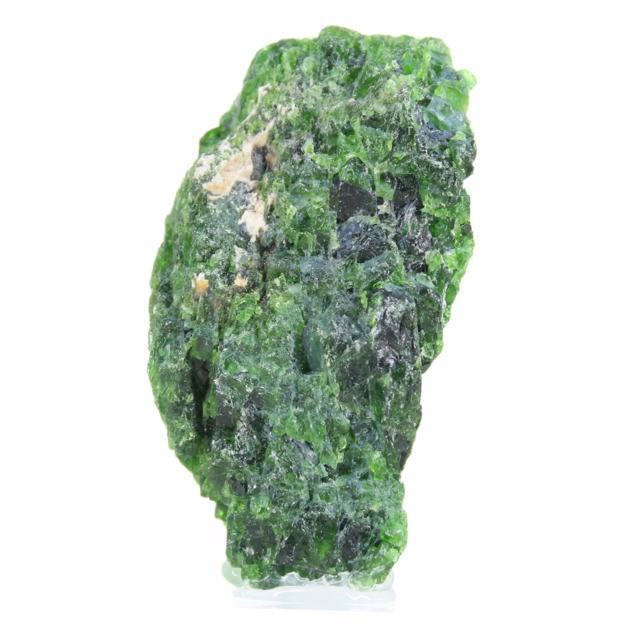 Rohchromdiopsid auf skandinavischem Grünstein, 60 g
