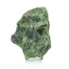 Rohchromdiopsid, Mineralogie aus Finnland auf einem 65g Träger - 0