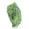 Rohes Chromediopsid aus Finnland, grünes Mineral auf einem Sockel, 60 g - 5