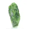 Rohes Chromediopsid aus Finnland, grünes Mineral auf einem Sockel, 60 g - 6