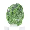Rohes Chromediopsid auf Trägermaterial, grünes Silikat aus Finnland, 60 g - 6