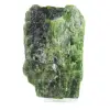Roher, sammelbarer Chromediopsid, finnischer grüner Stein, 65 g - 0