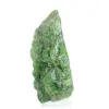 Rohchromdiopsid auf einem Sockel, skandinavisches Exemplar, 50 g - 5