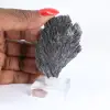 Cyanite noire du Brésil, silicate d'aluminium sur socle 25 g - 1
