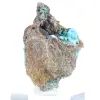 Natürlicher Brochantit aus Chile auf Ganggestein – Rohmineral - 2