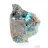 Natürlicher Brochantit aus Chile auf Ganggestein – Rohmineral