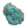 Chilenischer Brochantit: Rohmineral auf Ganggestein und Grundgebirge - 0