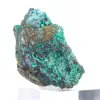 Chilenischer Brochantit: Rohmineral auf Ganggestein und Grundgebirge - 2