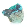 Grünes Brochantit-Mineralogieexemplar aus Chile auf einem Sockel - 0