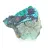 Grünes Brochantit-Mineralogieexemplar aus Chile auf einem Sockel